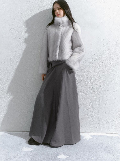 Intellectual Low Round Neck Slim Dress【s0000012137】