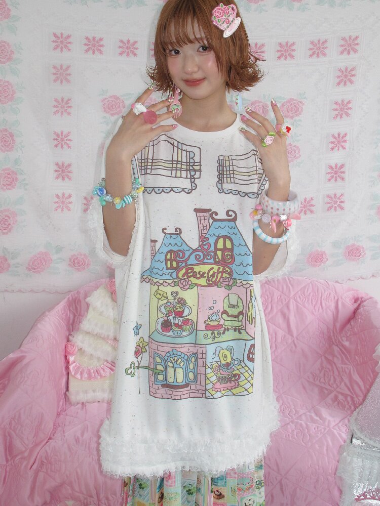 Print Versatile Pleated Half Skirt【s0000017452】