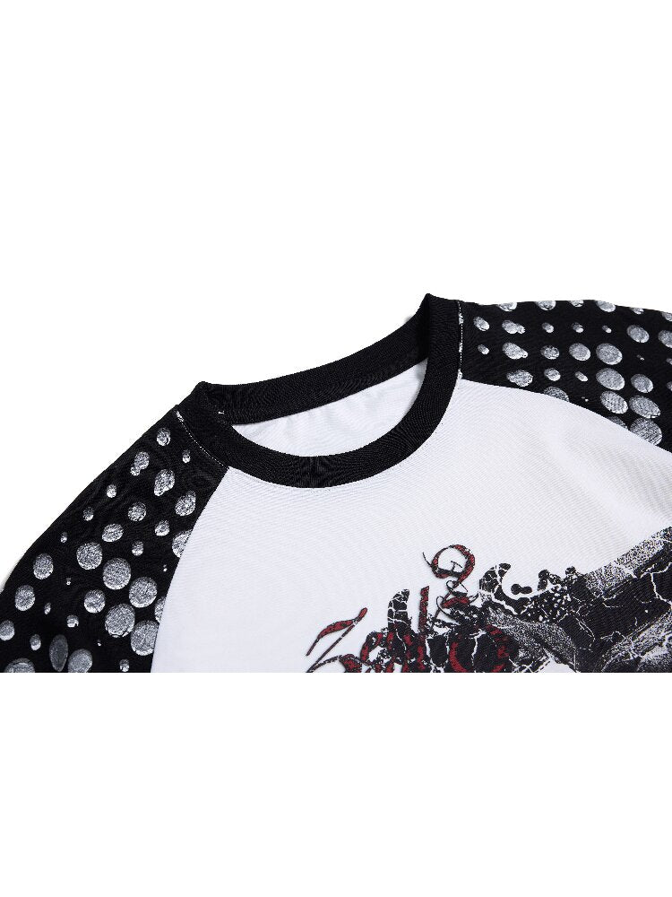 Ghost Polka Dot Raglan Long Tee【s0000016956】