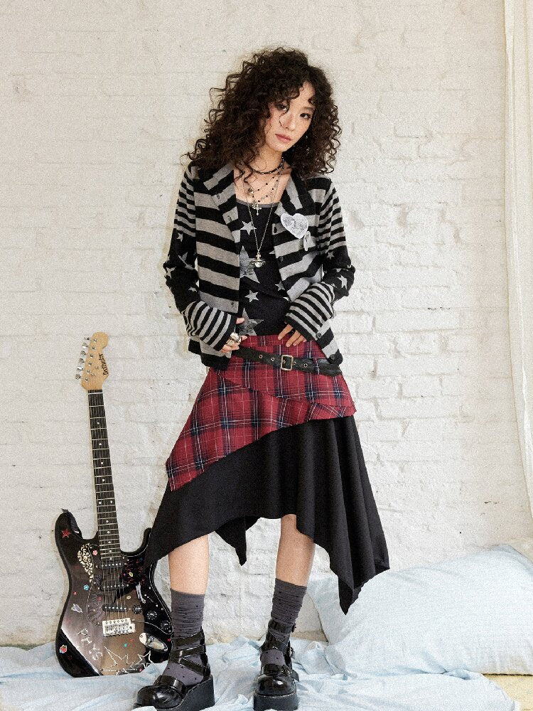 Classic Cut Star Knit Cardigan【s0000017900】