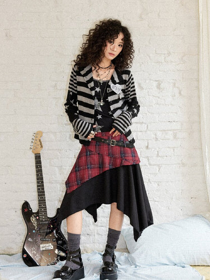 Classic Cut Star Knit Cardigan【s0000017900】