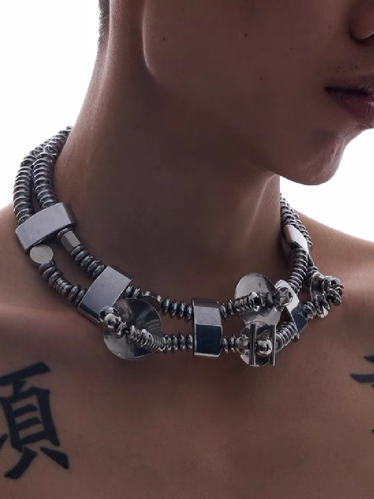 Leather Heavy-Duty Beaded Bracelet【s0000018842】