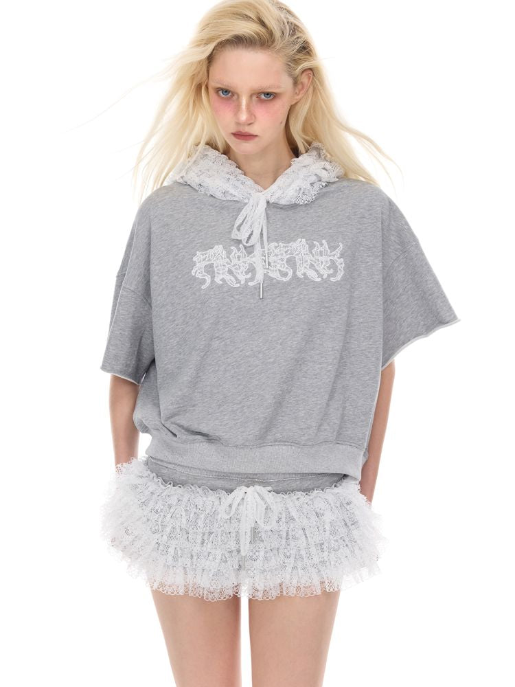 Punk ballet mini skirt【s0000012976】