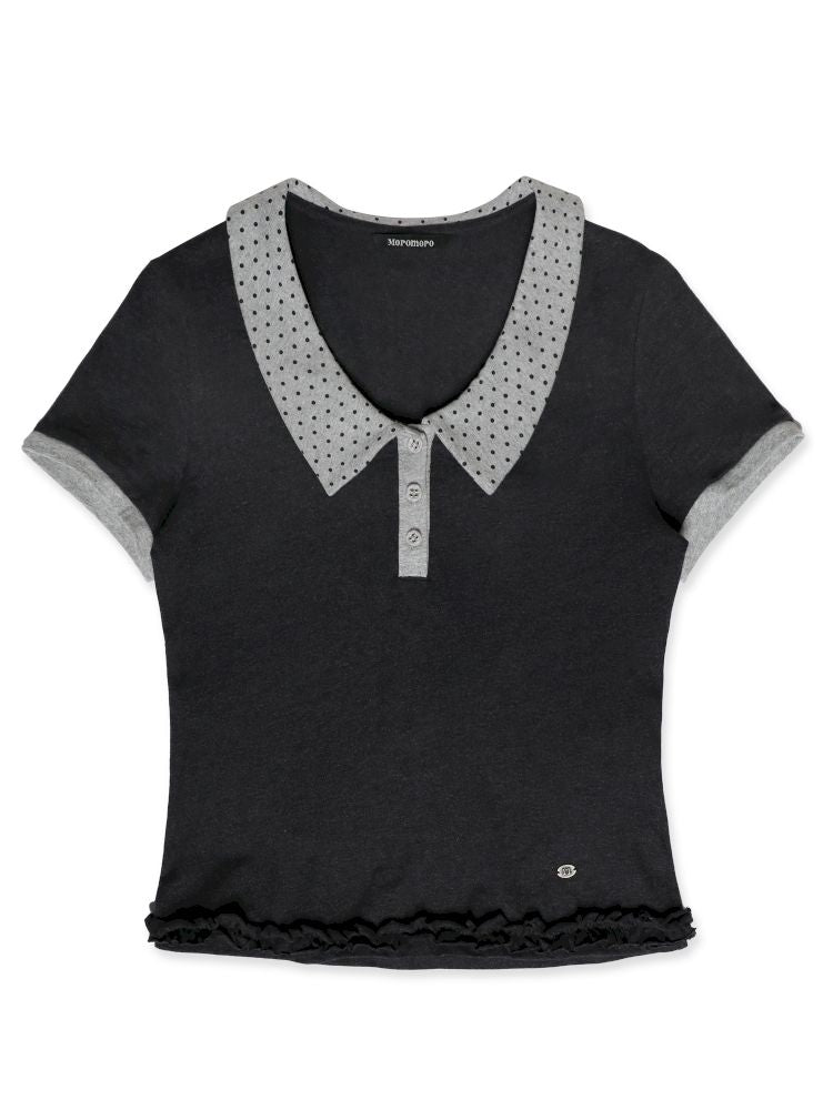 Shell label short sleeve t-shirt【s0000013454】