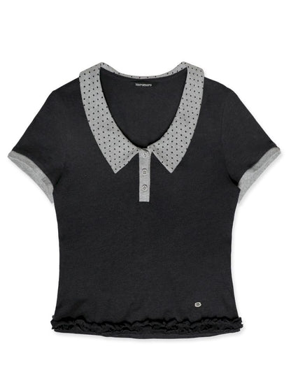 Shell label short sleeve t-shirt【s0000013454】