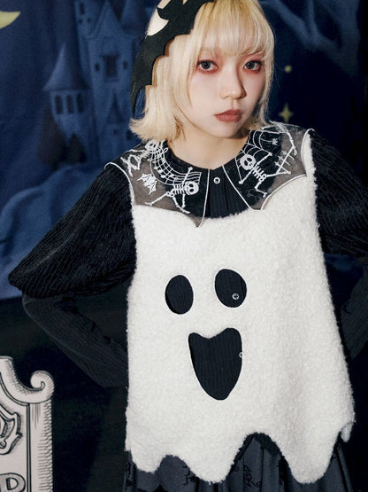 Ghost Ghostface Cutout Vest【s0000011562】
