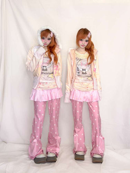 Soft Plush Hooded Fleece Jacket【s0000015402】