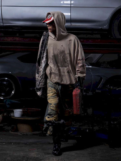 Wild Destruction Denim Wide Pants【s0000015179】