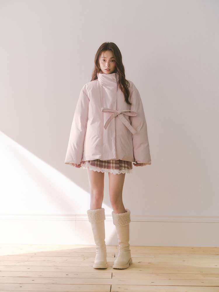 Cherry Blossom Bow Down Jacket【s0000014865】