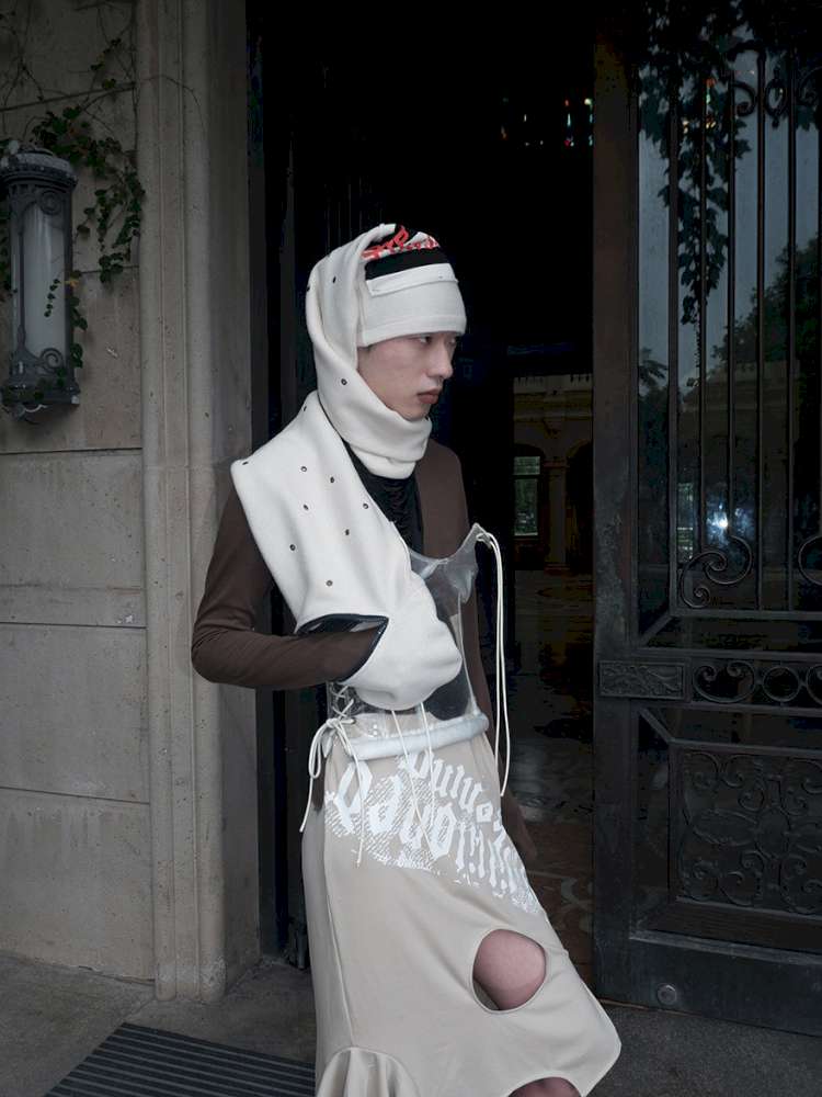 Never Say Die Scarf Socks Hat【s0000015146】