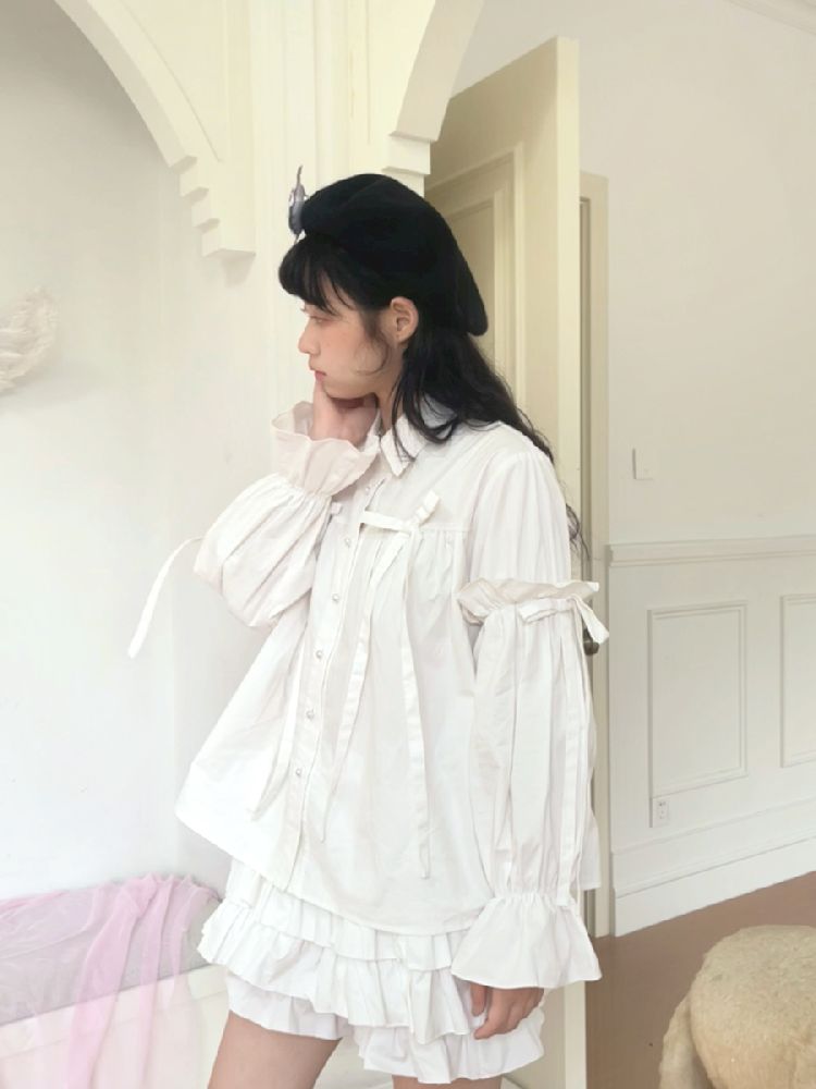 Cake Elastic Waist Bubble Shorts【s0000011333】