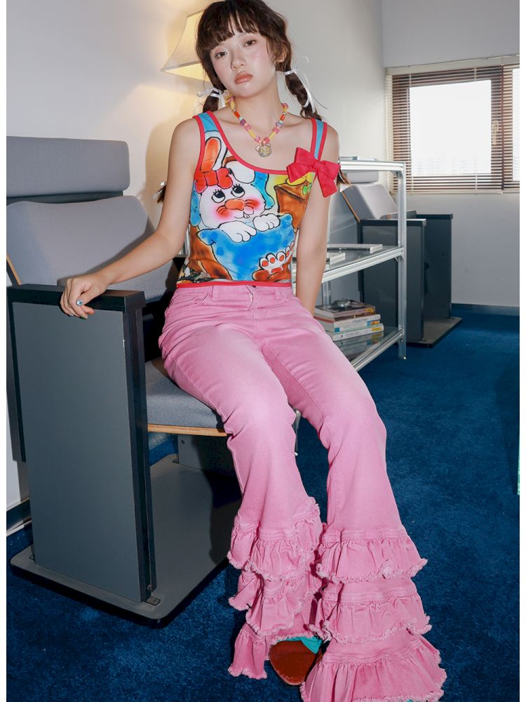 Colorful Vintage Vest【s0000013341】