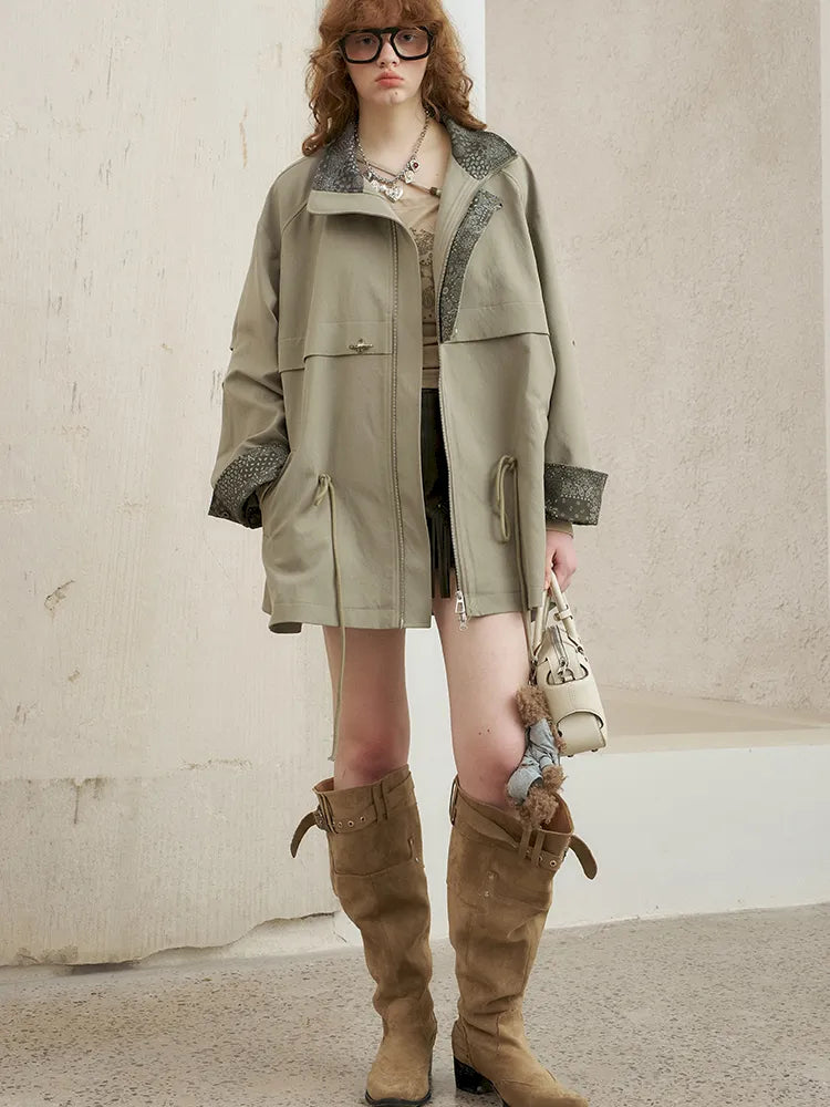 Mid-Length Trench Coat【s0000014078】