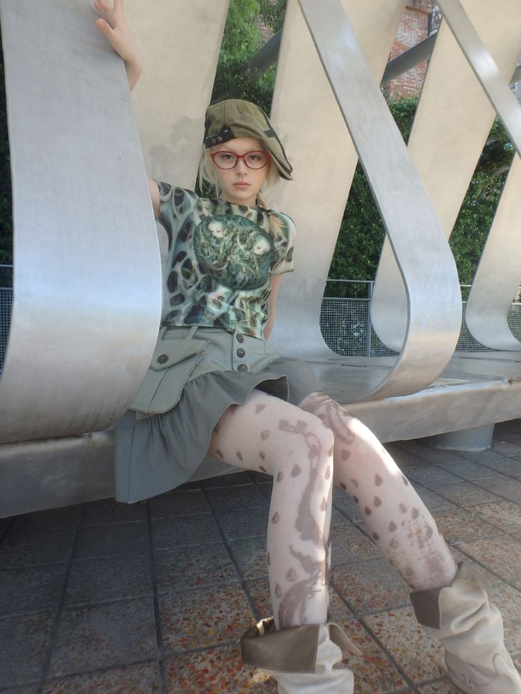 Irregular Print 10D Ultra-thin Stockings【s0000013174】