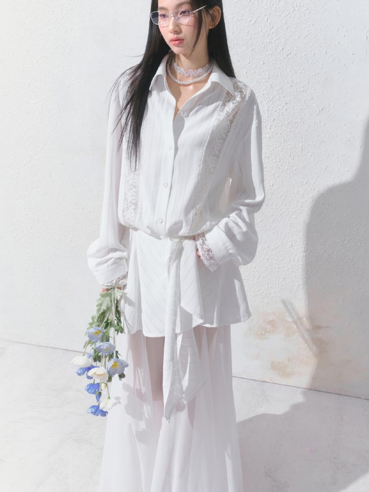 Two Piece Skirt Loose Shirt【s0000012156】