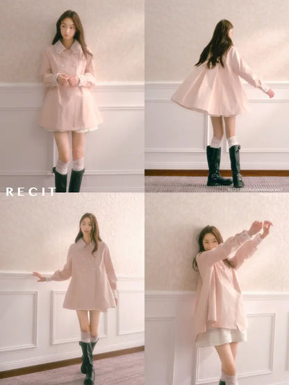 Princess-Style Wide-Swing Pleated Jacket【s0000014337】