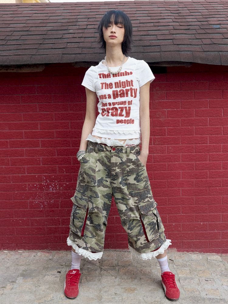 Crazy Polka Dot Letter Camisole【s0000012432】