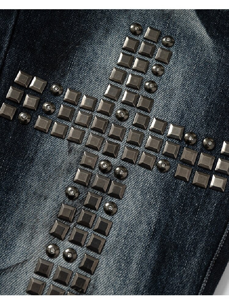 Hot Drill Heavy Wash Denim Pants【s0000016977】