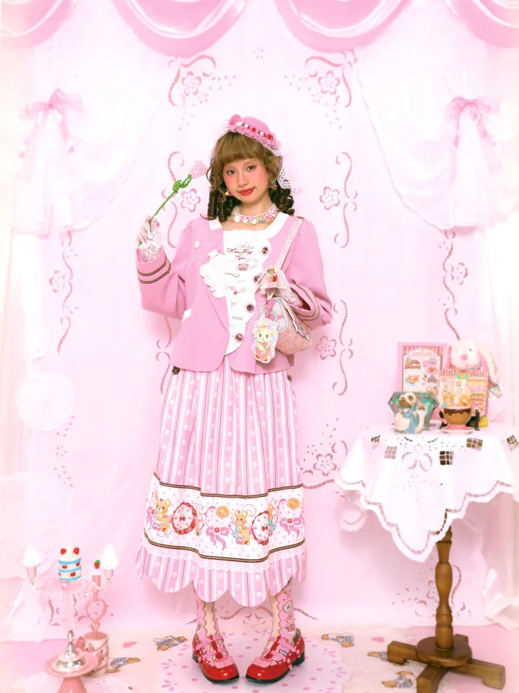 Patchwork Embroidered Tea Break Blazer【s0000014160】