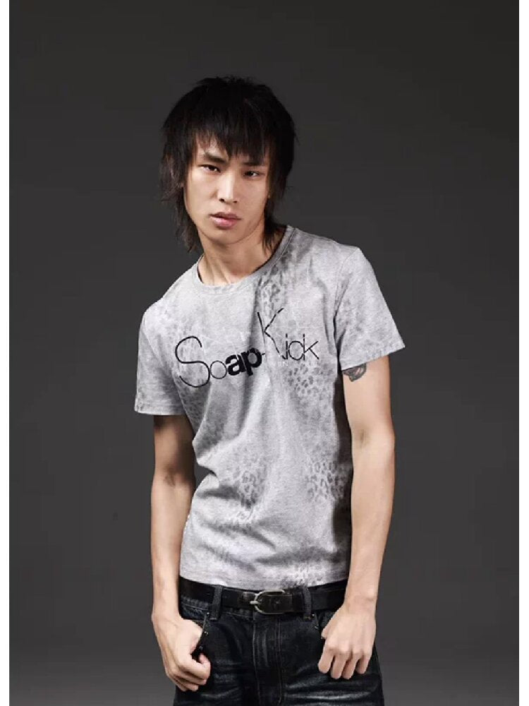 Millennium Silver Foil Leopard Tee【s0000018262】
