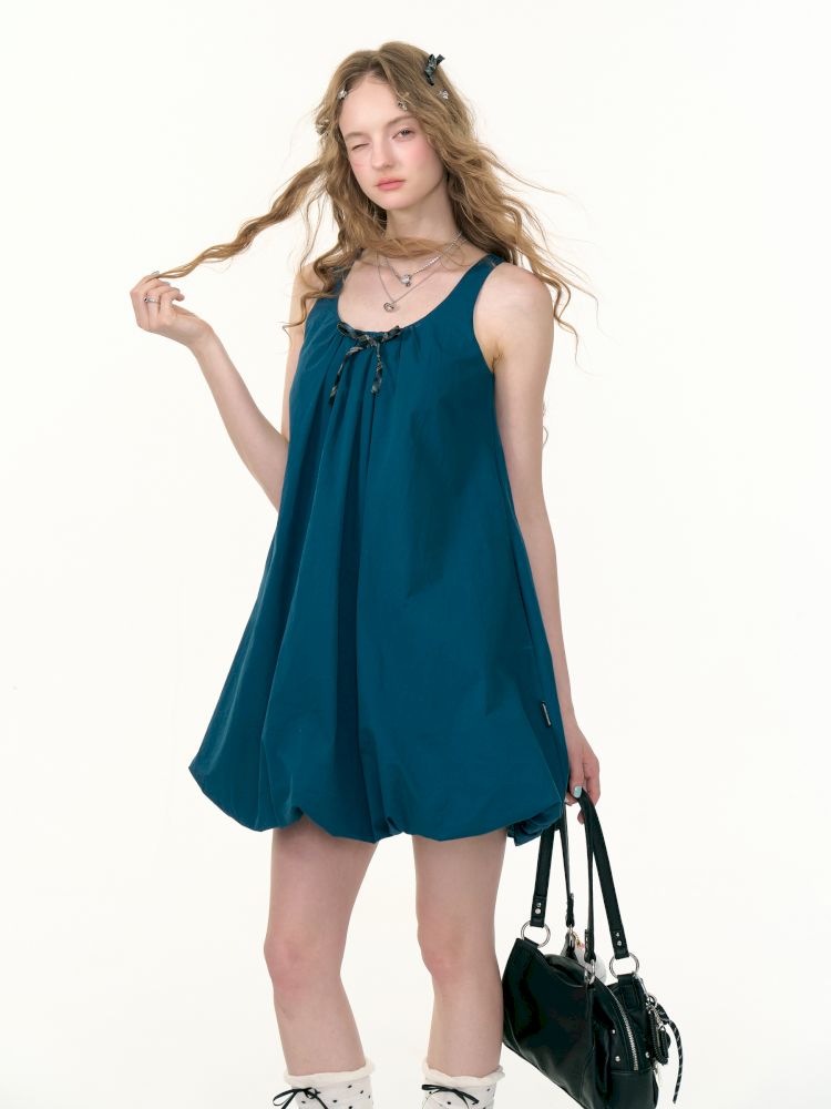 Pod Sleeveless Pocket Dress【s0000013381】