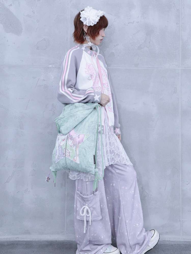 Dream Core Lace Straight Sweatpants【s0000014695】