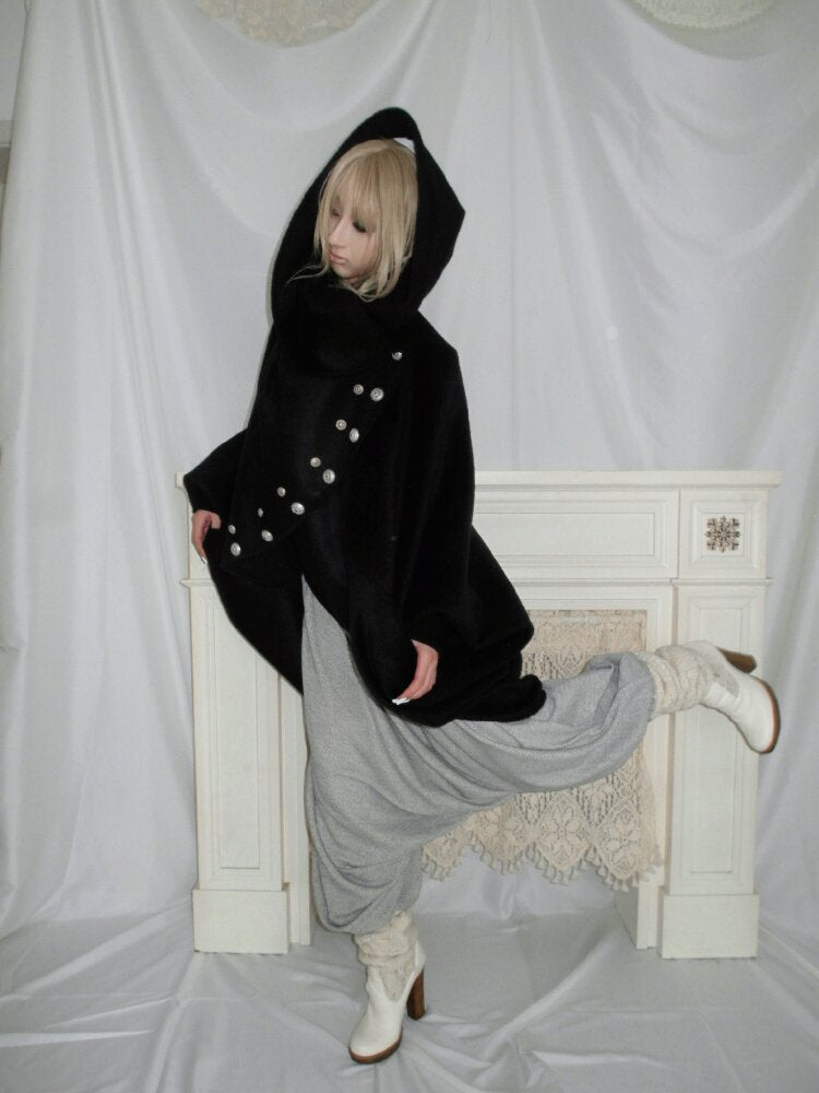 Mid-Century Lantern Buttoned Culottes【s0000017969】
