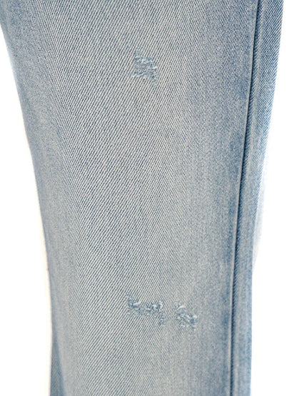 Lyocell Acetic Acid Bootcut Jeans【s0000016423】