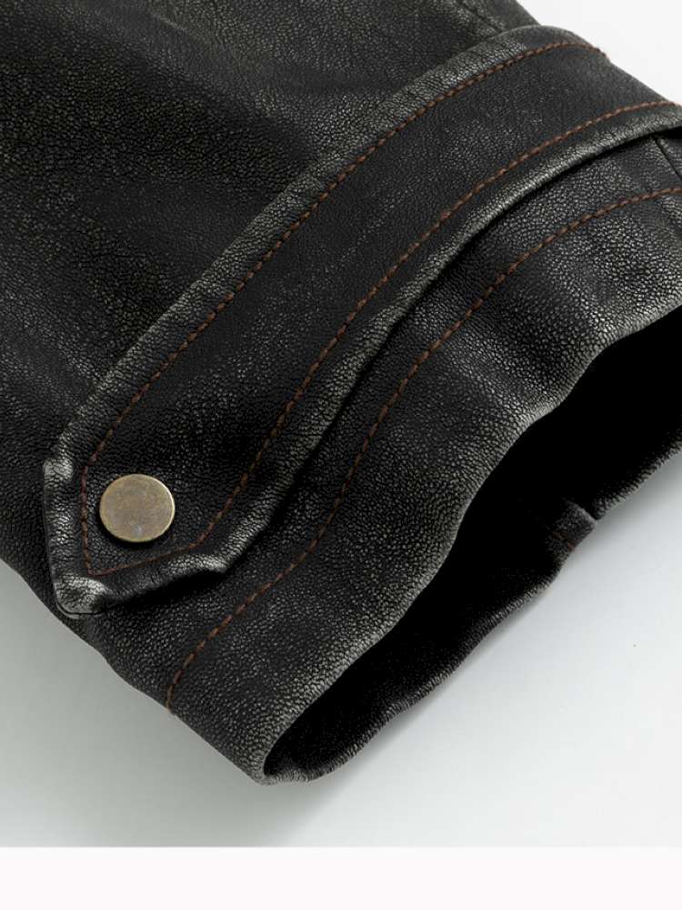 Heavy Industry Fur Collar Distressed Hooded Coat【s0000014671】