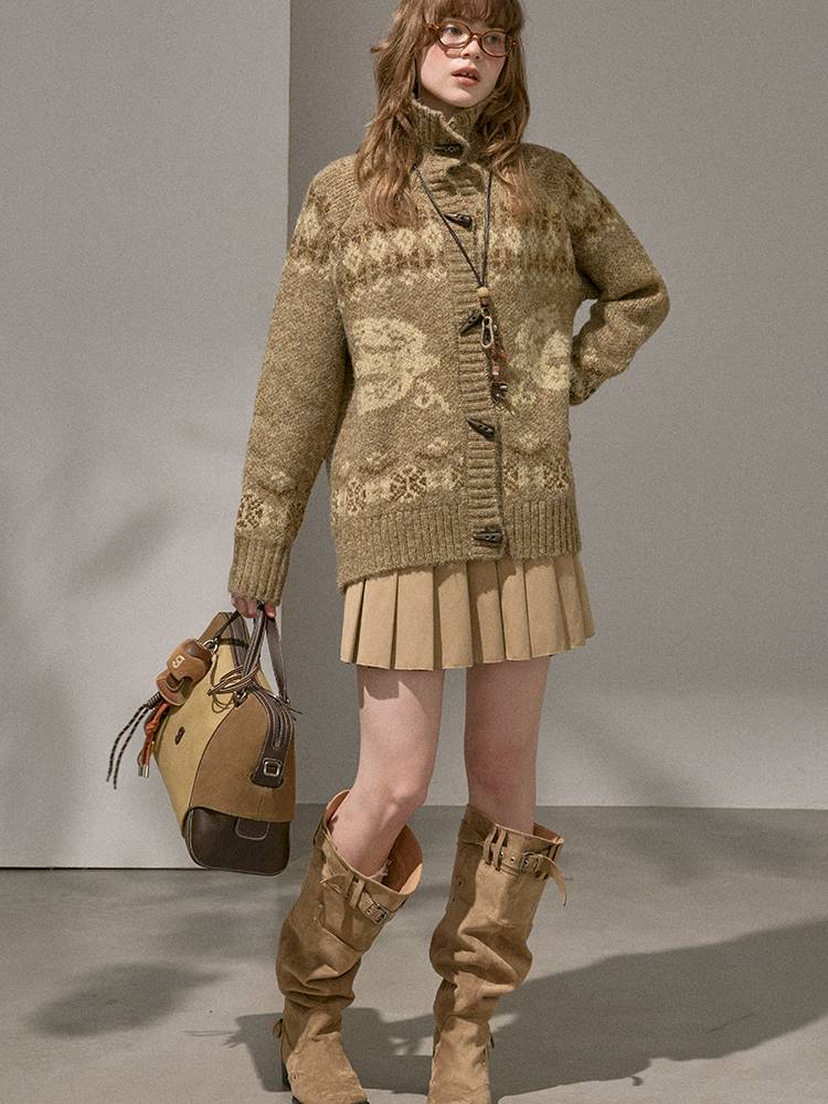 Loose Warm Cardigan Sweater【s0000014380】