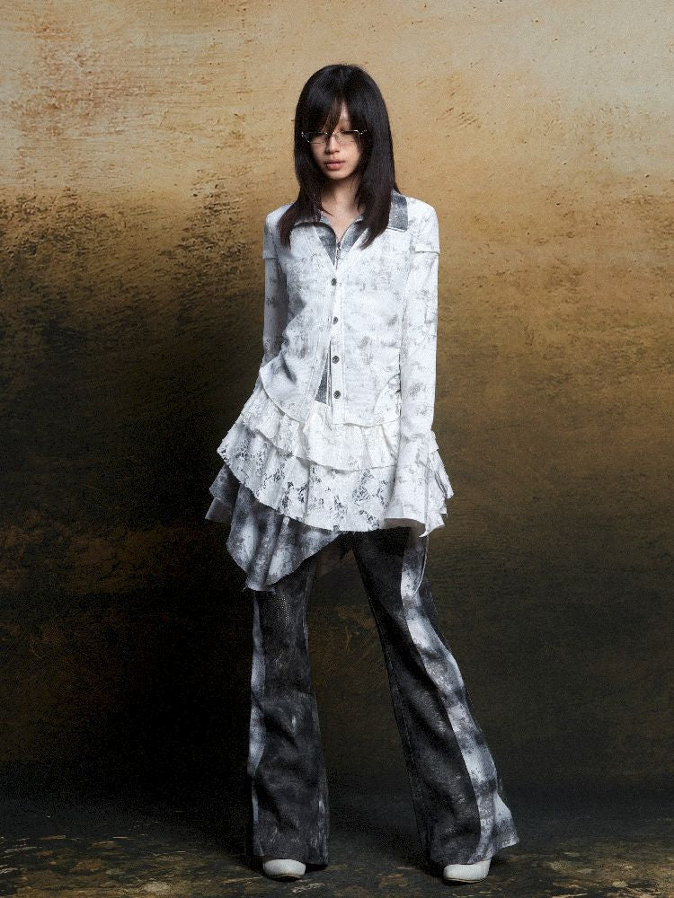 Plaid Colorblocking Splicing Dress【s0000011816】