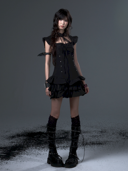 Puffy Cake Cheongsam Dress【s0000012444】