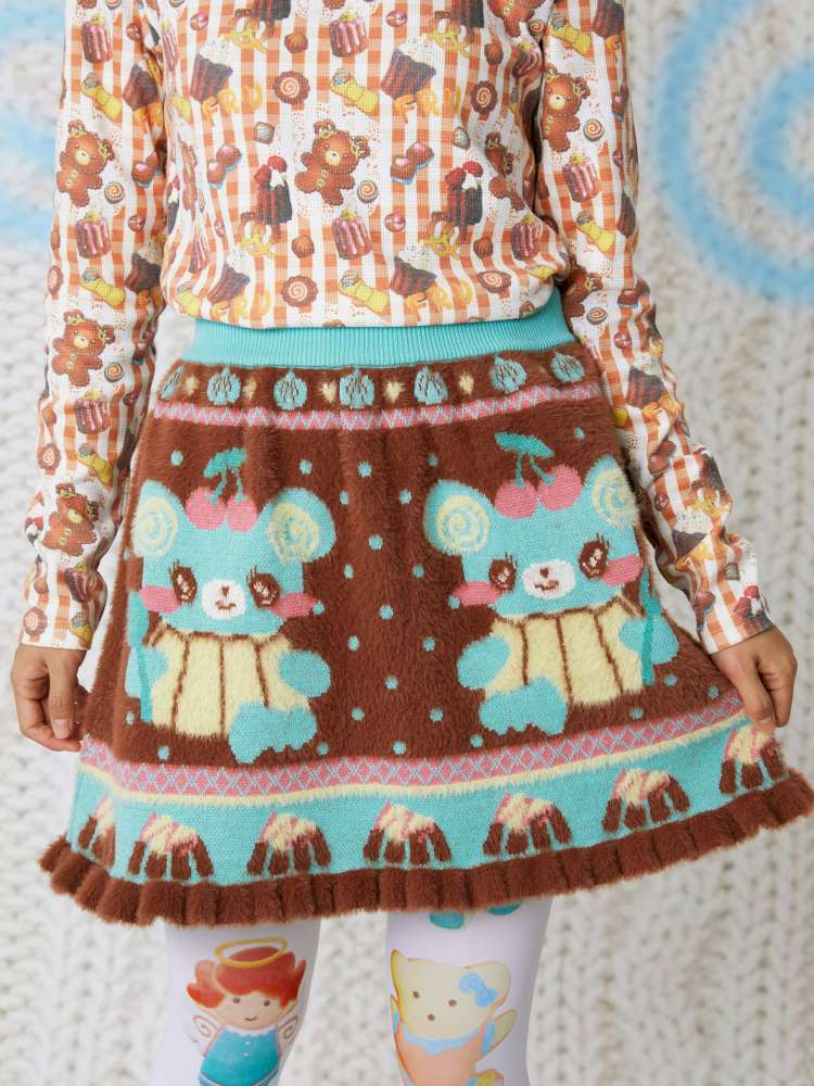 Chocolate Bear Sweater Knit Set【s0000014857】