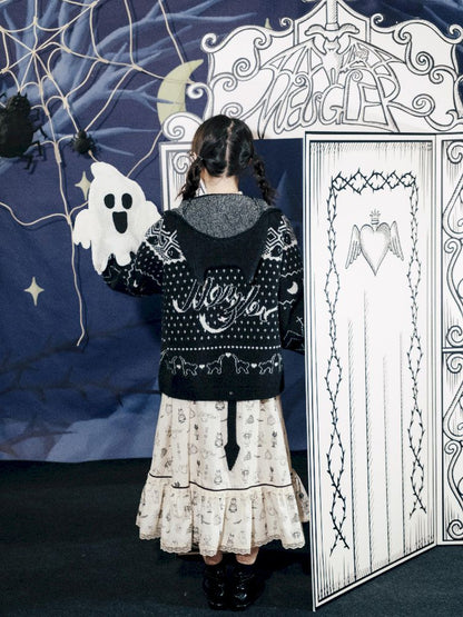 Cat Ears Devil's Tail Cardigan【s0000011559】