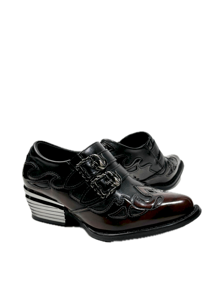 Middle heel Chelsea shoes【s0000013749】