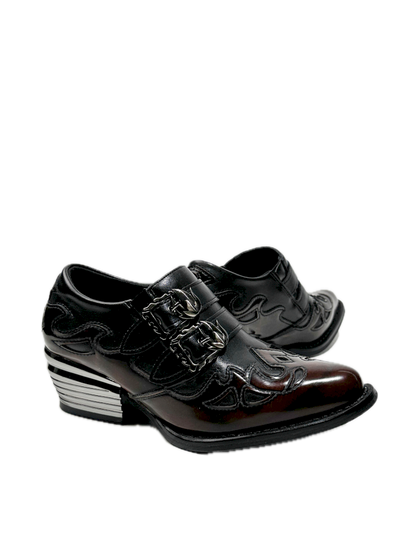 Middle heel Chelsea shoes【s0000013749】
