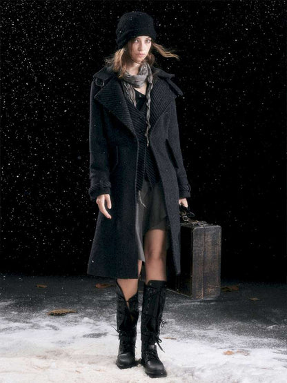 Court Knight Vest Tweed Coat【s0000014670】