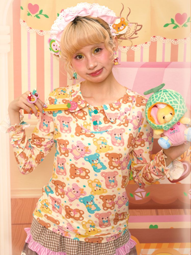 Long Sleeve Stretch Bottom Innerwear【s0000013698】