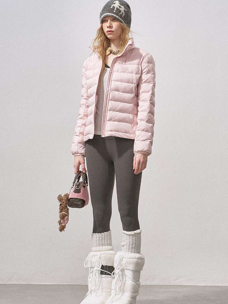 Quilted White Duck Down Jacket【s0000015234】