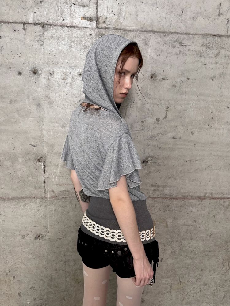 Batwing Sleeve Short-Sleeved T-Shirt【s0000012706】