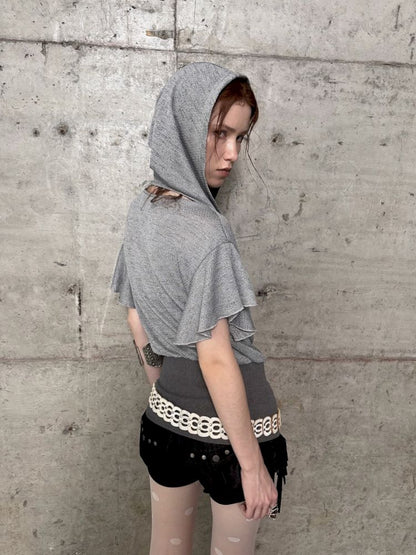 Batwing Sleeve Short-Sleeved T-Shirt【s0000012706】