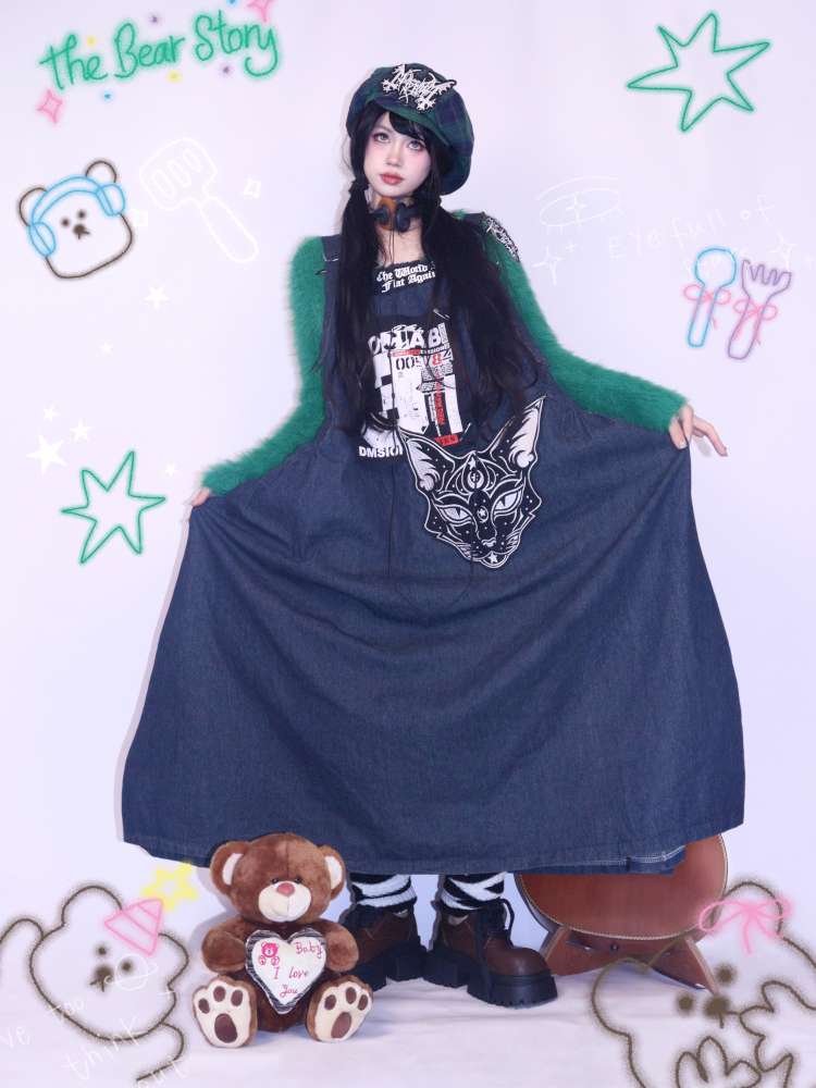 Green Y2K Loose Velvet Sweater【s0000014623】