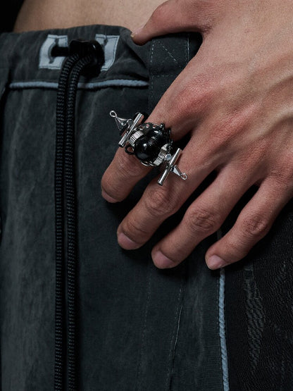 Doomsday Mecha Heavy Punk Bracelet【s0000018823】