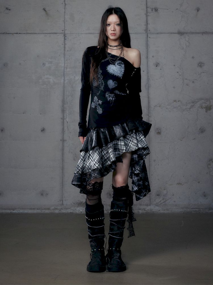 Long Sleeve Knit Bottom Shirt【s0000013465】