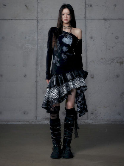 Long Sleeve Knit Bottom Shirt【s0000013465】