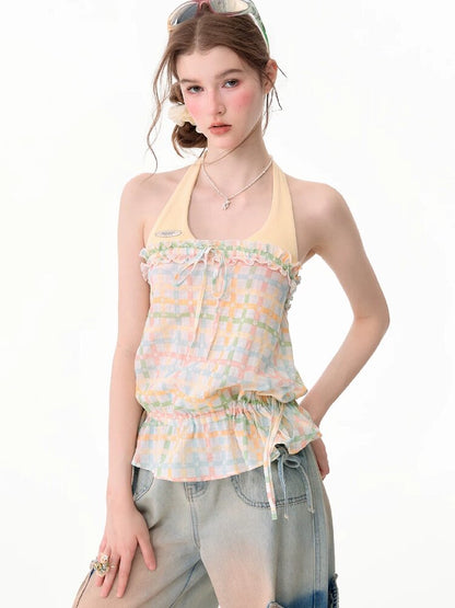 Halter Slimming Top With Camisole【s0000017679】
