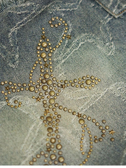 Stars-decorated crossbody bag【s0000012802】