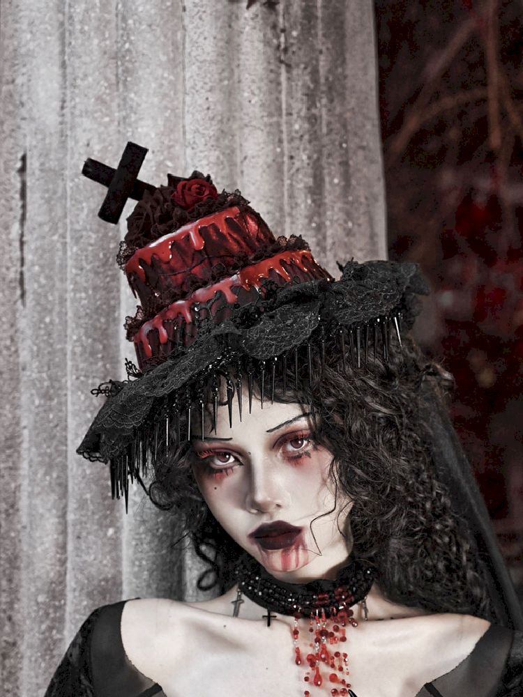 Gothic Cake Hat【s0000011169】