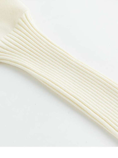 Graffiti Bat Sleeve Pleated Sweater【s0000014669】