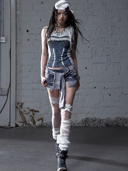 Slim-Fit Low-Waist Hot Girl Hot Pants【s0000012777】